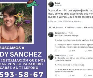 El hilo que espero nadie tenga que usar: hermano de una desaparecida comparte su experiencia