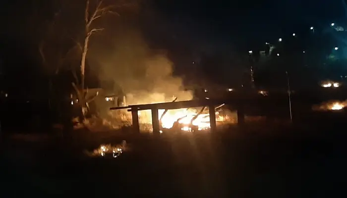 Nuevo incendio en La Sauceda deja un detenido