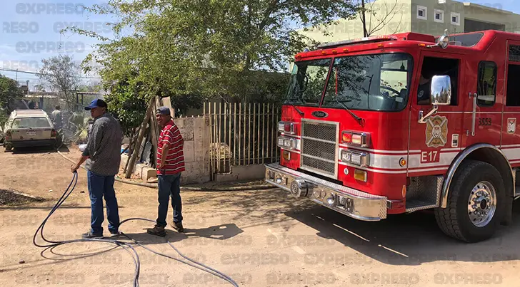 Se incendia casa de cartón en la colonia Las Minitas