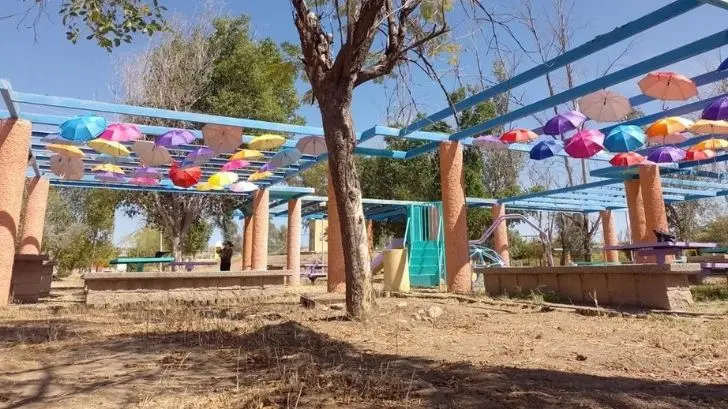 Se meten a robar al parque La Sauceda