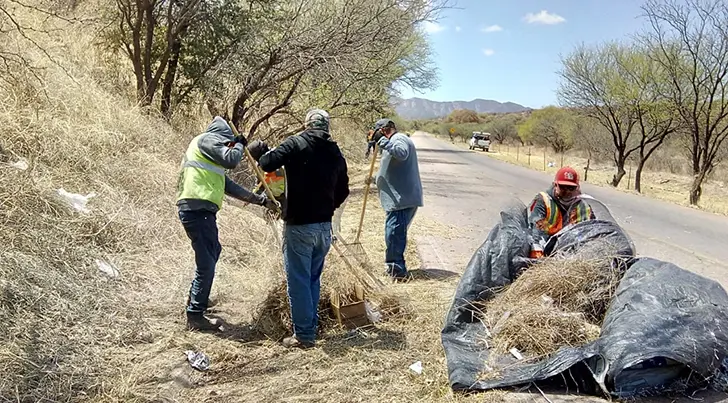 Darán mantenimiento a los lugares más visitados por los nogalenses esta Semana Santa