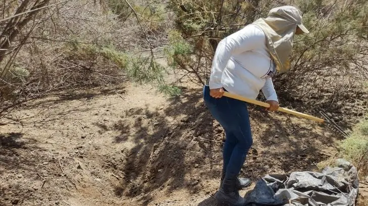 “Traigo un nudo en la garganta. Creo que encontré a mi hijo: Cecilia Flores