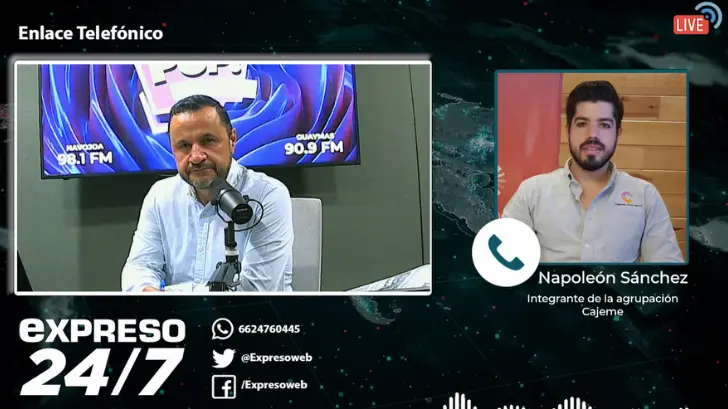 Regidores de Cajeme ganan más de 40 mil pesos y menos del 10% los conoce: Napoleón Sánchez