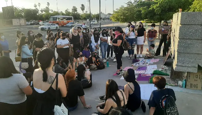 Hermosillo: Mujeres despiden a Debanhi Escobar