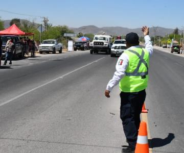 Se espera aumento de flujo vehicular en carreteras para este domingo