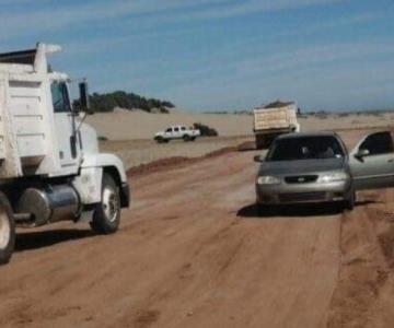 Multarán con 8 mil pesos por conducir a la orilla del mar en Huatabampo