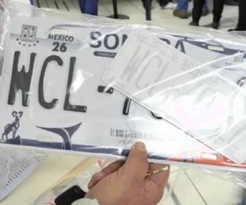 Ya hay placas para regularizados, anuncia Secretaría de Hacienda de Sonora