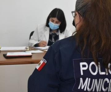 Policías de Nogales reciben atención médica de Salud Municipal