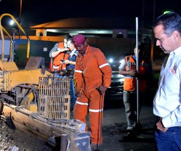 Antonio Astiazarán supervisa rehabilitación del bulevar García Morales