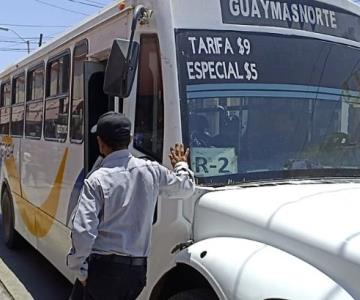 Camiones en Guaymas siguen sin encender aires acondicionados