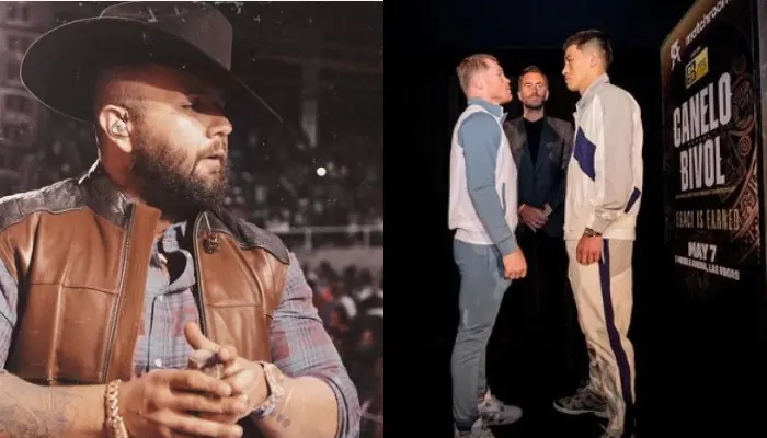 El sonorense Carin León cantará el himno nacional en la función Canelo vs Bivol