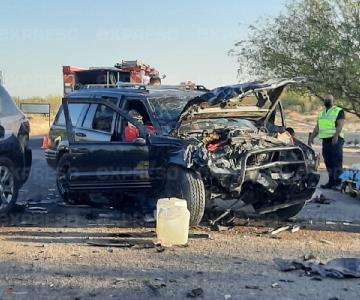 Impactante accidente en el Ejido Real del Alamito deja un muerto y tres heridos