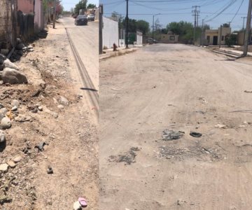 Colonia Luis Donaldo Colosio no tiene ni calles ni banquetas