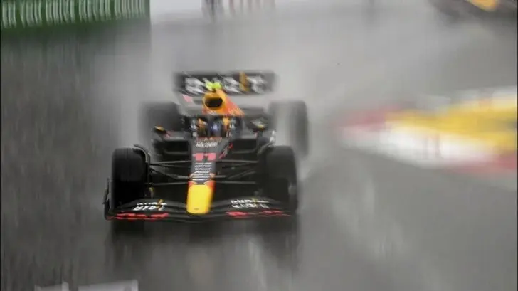 Gran Premio de Mónaco fue interrumpido por la lluvia