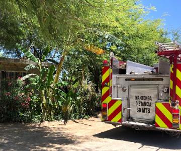 Incendio al sur de Hermosillo quedó en un susto gracias a la acción de vecinos