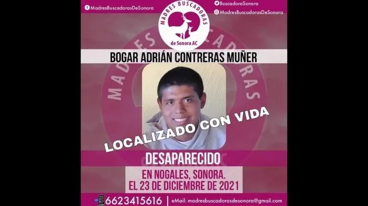 Localizan a Bogar Adrián, joven con autismo desaparecido desde diciembre