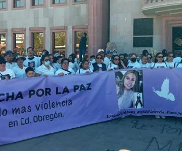 Marchan en Cajeme por las víctimas de la violencia