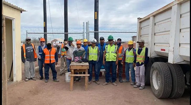 Navojoa: realizan paro en el Parque Solar por falta de pagos de empresa extranjera
