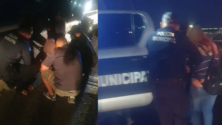 Salvan a una mujer que pretendía arrojarse de un puente