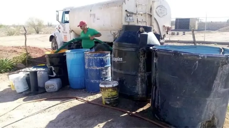 Navojoa: con tandeos y construcción de pozos, Oomapasn combate desabasto de agua