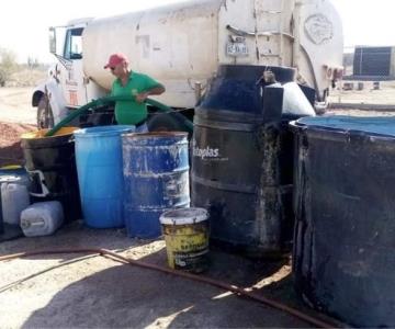 Navojoa: con tandeos y construcción de pozos, Oomapasn combate desabasto de agua