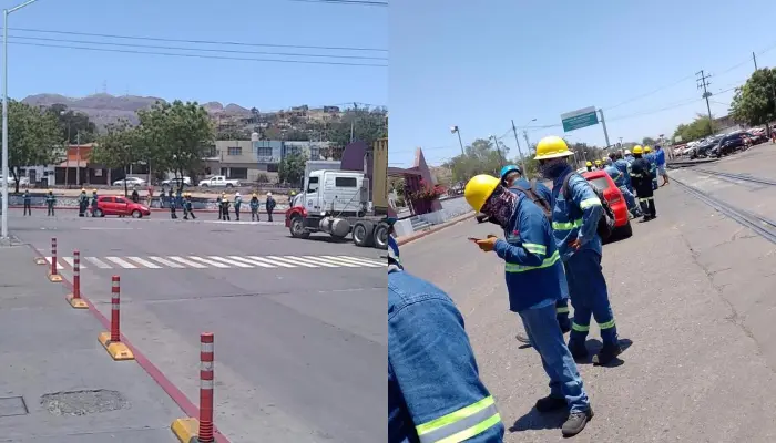 Inconformes con reparto de utilidades, trabajadores de TPP realizaron bloqueo