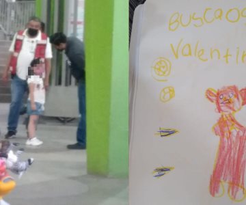 La pequeña Valentina busca a su compañero de aventuras