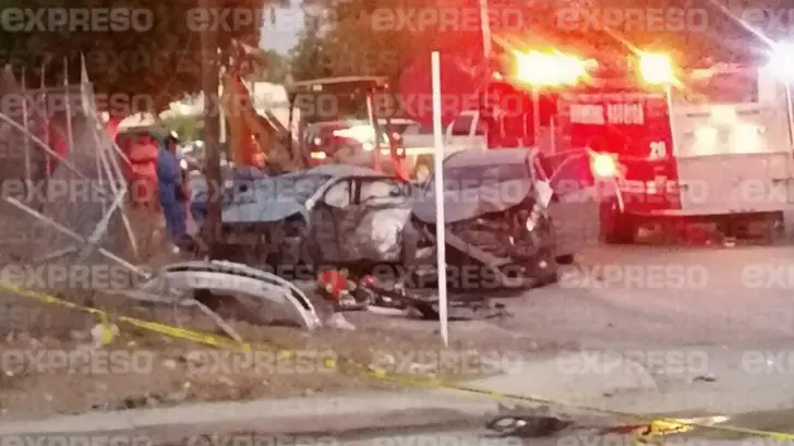 Fatal accidente deja sin vida a una pareja de esposos