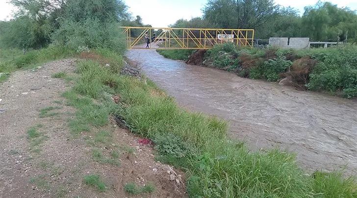 Arroyo Las Víboras: un riesgo durante la temporada de lluvias