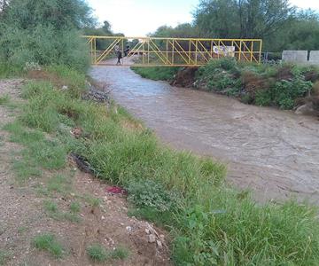 Arroyo Las Víboras: un riesgo durante la temporada de lluvias