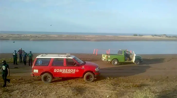 Muere menor ahogado en la playa de Huatabampito