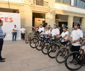 Celebran Día Mundial de la Bicicleta con primer Comité CRECES Ciclista