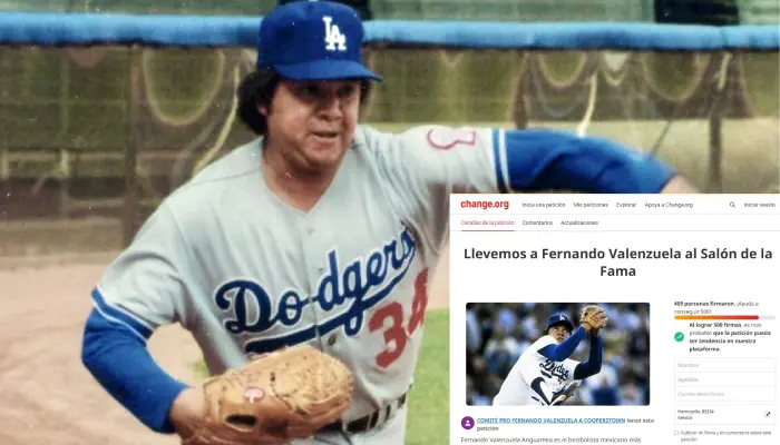 Lanzan petición para que Fernando Valenzuela sea investido al Salón de la Fama