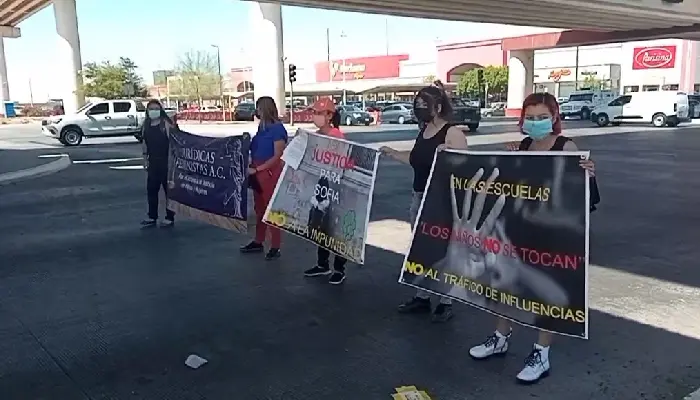 Protestan frente a la CEDH para que se investigue la violación sexual a menor de edad