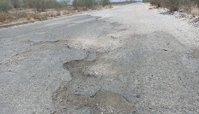 CD. Obregón: A pesar del estado del bulevar Las Torres, no se proyecta rehabilitación