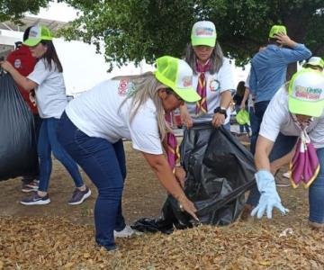 Más de 250 personas salen a limpiar las calles de Cajeme