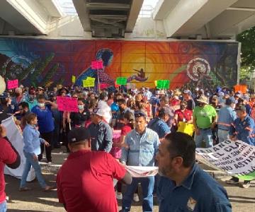 Pueden manifestarse, pero sin bloquear calles: Florencio Díaz a sindicalizados del municipio