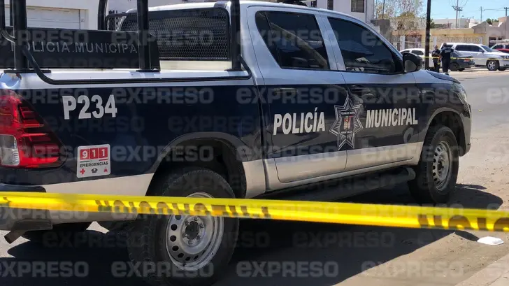Policía Municipal atiende agresión armada en la calle Garmendia