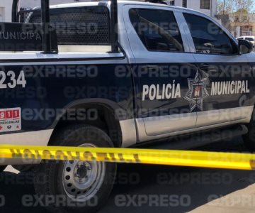 Policía Municipal atiende agresión armada en la calle Garmendia