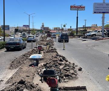 Nogales: Advierten sobre obras de bacheo en prolongación Obregón